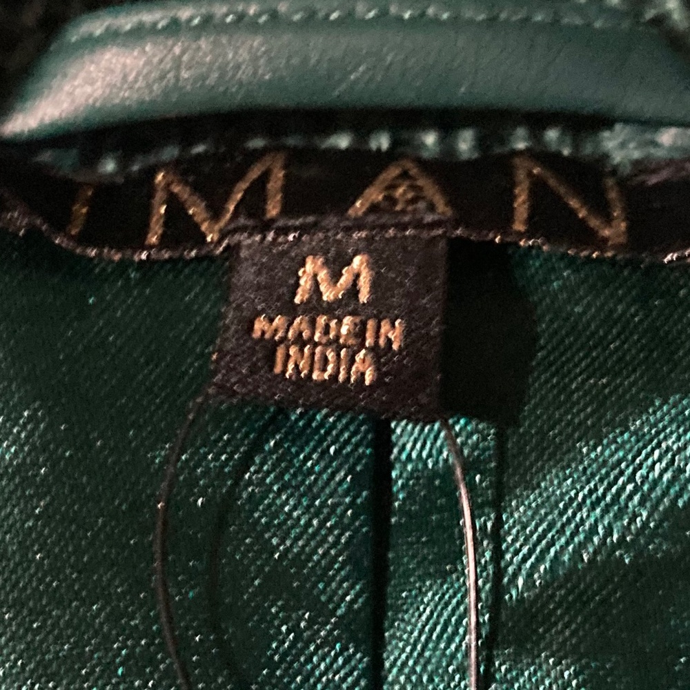 NWT IMAN Leather Jacket - Picture 9 of 16